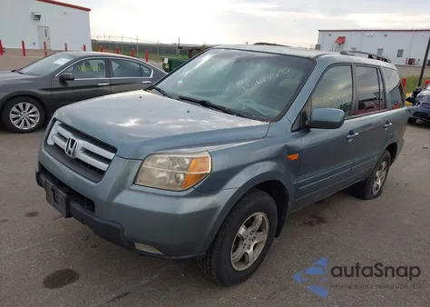 2006 Honda Pilot Ex из США, поврежденный, VIN 2HKYF185X6H538143